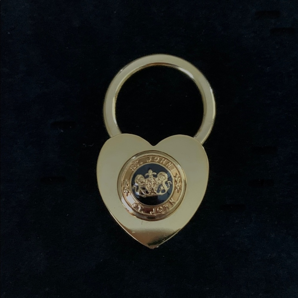 Vintage St. John Knits Key Ring / Purse Charm / Chain Belt Charm